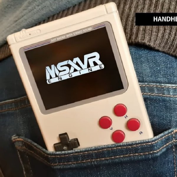 画像1: MSX携帯ゲーム機「MSXVR Pocket」予約受付 (1)
