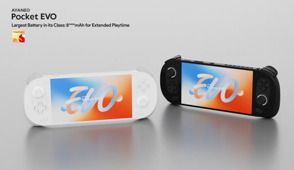 画像1: 7インチ携帯ゲーム機「AYANEO Pocket EVO」16GB/512GB円高価格 (1)